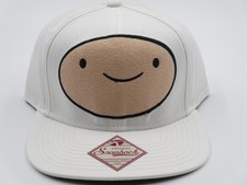 Adventure Time Finn White Trucker Snapback Hat Baseball Cap CLEARANCE SALE 