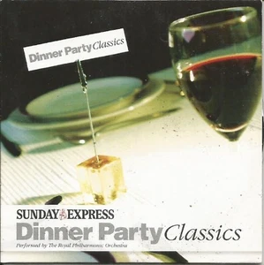 DINNER PARTY CLASSICS - RPO - MODERN CLASSICS - SUNDAY EXPRESS PROMO MUSIC CD - Imagen 1 de 2