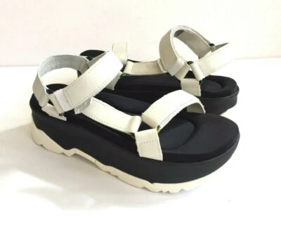 TEVA MUJER ZAMORA UNIVERSAL PLATAFORMA BLANCA SANDALIA EE. UU. 10 / UE 41 / REINO UNIDO 8 Foto 1 de 4