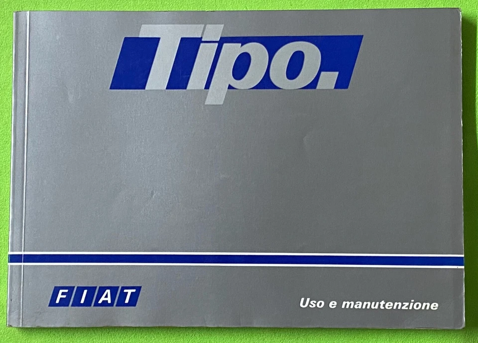 FIAT Tipo Anno 1988 Libretto Uso e Manutenzione ORIGINALE - Immagine 1 di 1