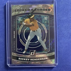 2023 Donruss Baseball - Rickey Henderson SILVER Locked & Loaded - Oakland