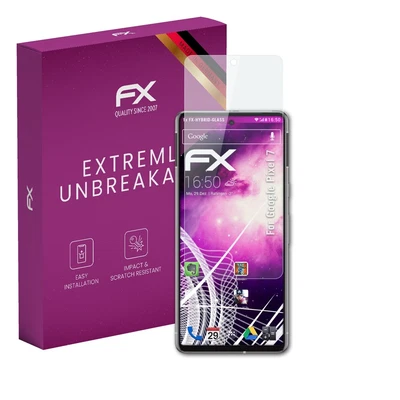 atFoliX Glass Protective Film for Google Pixel 7 Glass Protector 9H Hybrid-Glass - Image 1 of 4