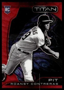 2022 Panini Chronicles Titan Ruby Wave Roansy Contreras 058/199 Pittsburgh - Picture 1 of 2
