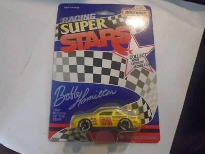 Matchbox Gara Super Stars, #68 Bobby Hamilton Paese Tempo, 1991 Rookie Di Anno - Immagine 1 di 2