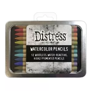 Tim Holtz ~ Angustia ~ LÁPICES DE ACUARELA ~ Set 3 ~ Ranger - Imagen 1 de 2