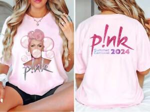 P!nk Pink Singer Summer Carnival 2024 Tour Shirt,Trustfall Album,Concert 2024 