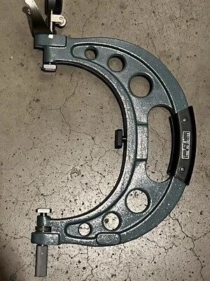 Micrometer Mitutoyo 7-8 Snap Mic. 201-158 W/ Indicator 2803F-10 - Image 1 of 3