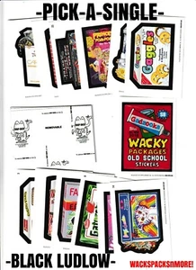 2019 Wacky Packages Old School 8 BLACK LUDLOWS -Pick-A-Single- Complete Your Set - Bild 1 von 13