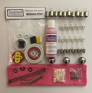1987 Williams Fire! Pinball Machine Maintenance Tune Up Kit - Picture 1 of 3