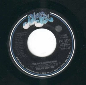 Edgar Winter - One Day Tomorrow - Blue Sky - Demonstration Copy Not for Sale - Foto 1 di 2