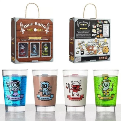 Heroes of Barcadia Board Game: A Dungeon Exploration Drinking Game 2-6 Players