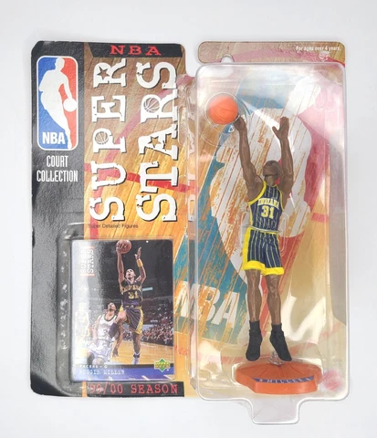 NBA Super Stars Court Collection 1999-2000 PACERS REGGIE MILLER Collectible NIB Cover