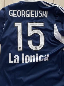 Daniel Georgievski Melbourne Victory Hand Signed Adidas  15 Macedonian LARGE - Picture 1 of 10