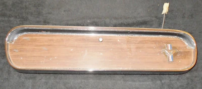 1966 Mustang Fastback GT Coupe Convertible ORIG DELUXE WOOD GRAIN GLOVE BOX DOOR - Image 1 of 4