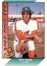 1991 Pacific Senior League Ron Davis . Sun City Rays #115