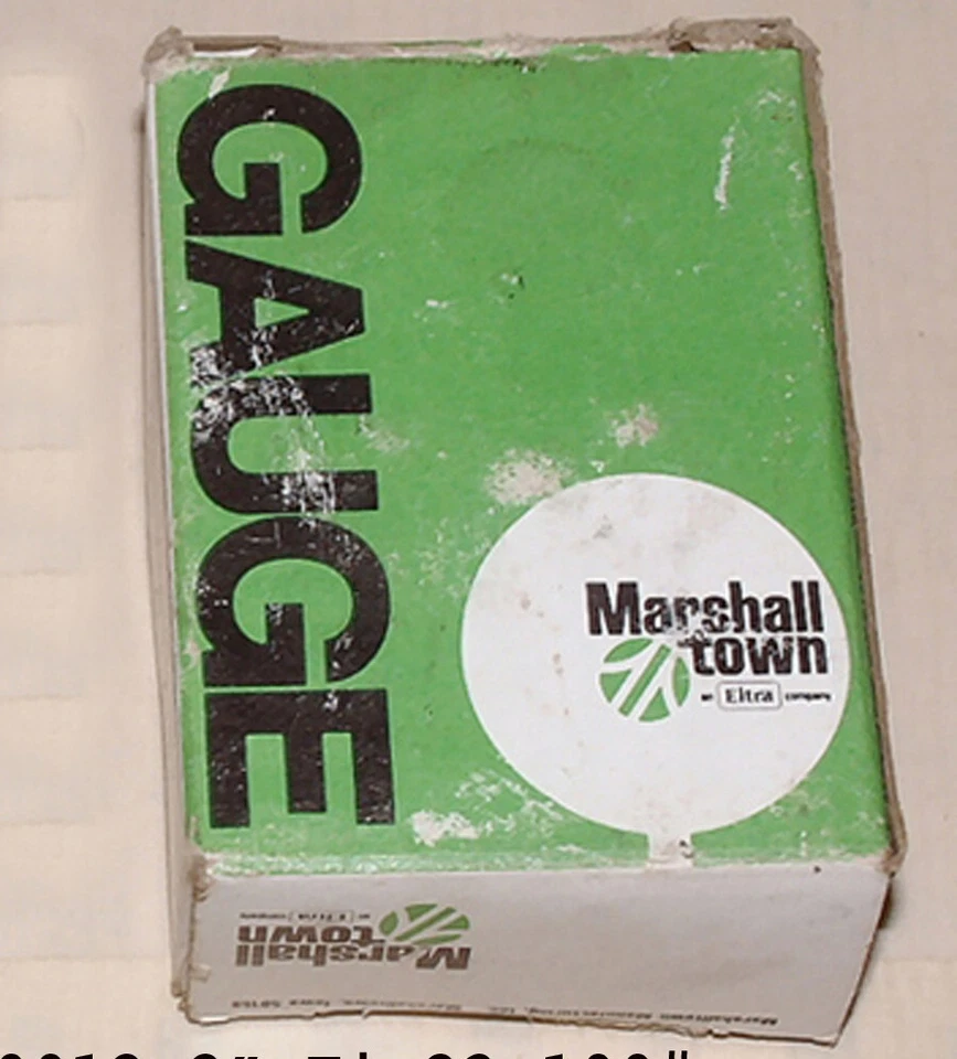 Marshalltown 🚨0-100 PSI 🚨 Manómetro 2" Negro/Estuche de Acero Foto 1 de 2
