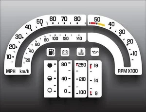 White Face Gauges for 1986-1991 Chevrolet S-10 Tach - Picture 1 of 4