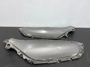 2014 CHEVROLET CAMARO SS OEM DOOR PANEL INSERT PANEL PAINTED SILVER USED - Picture 1 of 9