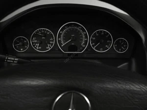 For Mercedes R129 SL 1989-2001 Polished Aluminium Dash for Cluster Rings 5pcs  - Bild 1 von 21