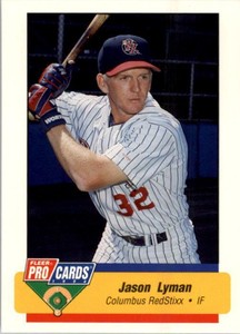 1994 Columbus RedStixx Fleer/ProCards #450 Jason Lyman