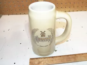 Vintage HEINEKEN Beer Ceramic Mug / Stein By CERAMARTE, Brazil - Picture 1 of 7