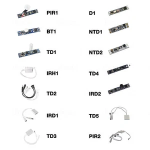LED Dimmer Schalter Platinen Einbau Aufbau verschiedene Varianten 12-24V DC - Bild 1 von 16
