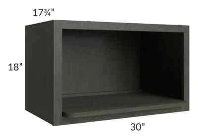 Jarlin Cabinet Microwave Shelf Smoky Grey SM-WMC3018 - Image 1 of 2