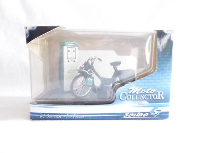 SOLIDO - 1/18 - SOLEX 3800 + POMPE / GAS PUMP - SERIE MOTO COLLECTOR - - Photo 1/4