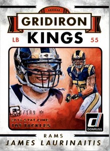 2015 Donruss Stat Line Season #284 James Laurinaitis GK /109