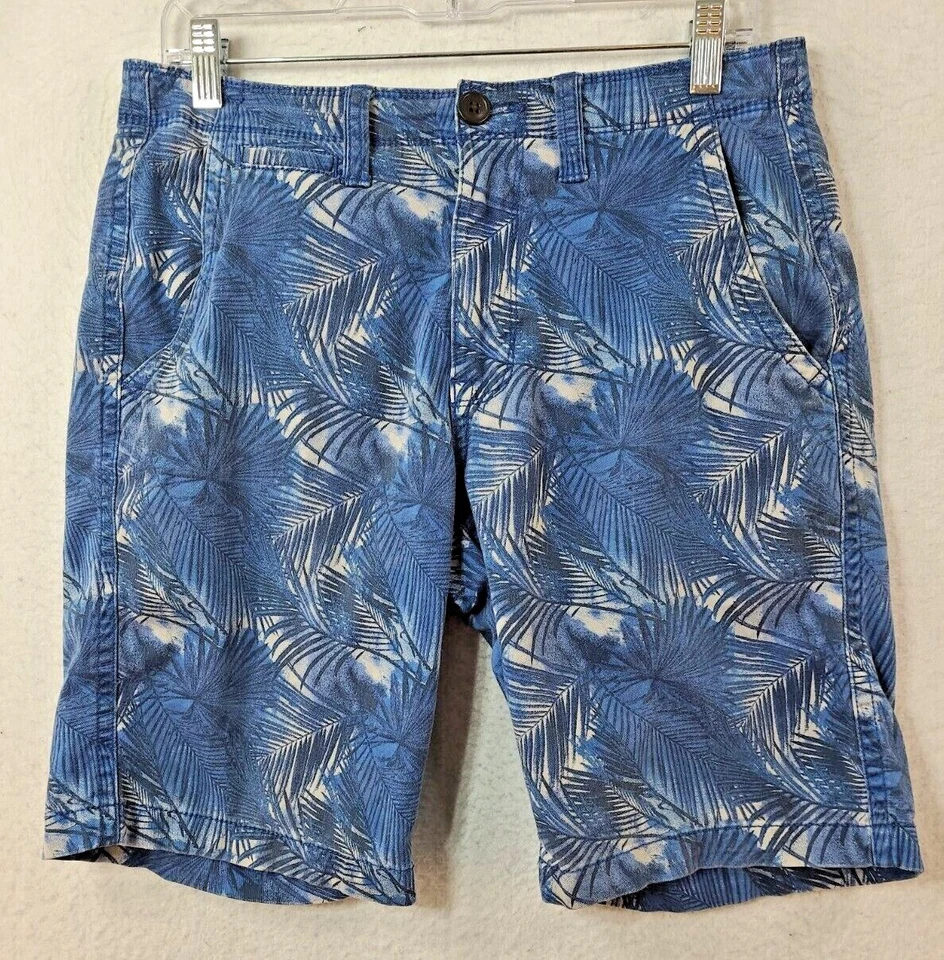 Мужские гавайские шорты Arizona Jeans Co. 31 цвет синий пальма дерево  - Изображение 1 из 4