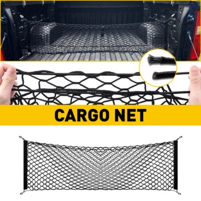 Rear Trunk Mesh Style Cargo Envelope Organizer Net for TOYOTA RAV4 2019-2022 New - Image 1 of 4