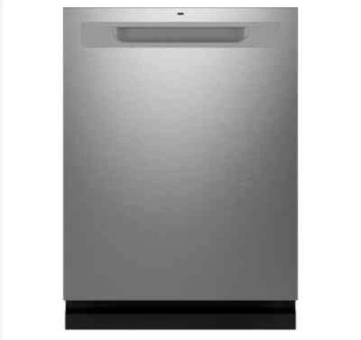 GE 24 in. Fingerprint Resist Stainless Top Control Built-In Tall Tub Dishwasher - Image 1 of 2