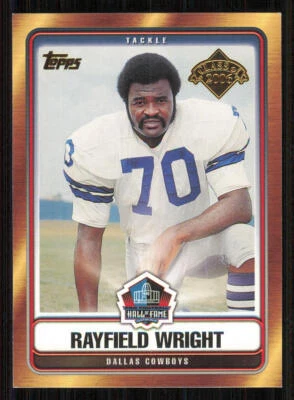 2006 Topps Hall of Fame Class of 2006 #HOFRWR Rayfield Wright - Image 1 of 2