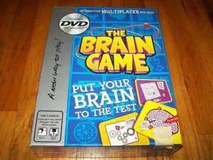 THE BRAIN GAME DVD INTERACTIVE MULTIPLAYER DVD QUIZ BRAND NEW SEALED! - Picture 1 of 1