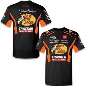 Camiseta Martin Truex Jr. Bass Pro Shops Uniforme Sublimado Pit Crew - Imagen 1 de 6