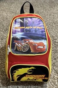 Lighting McQueen “Dragon Style” Backpack with Sleeping Bag Included - Picture 1 of 2