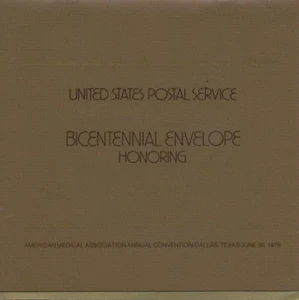 #U574 13c American Doctor - Mortar Envelope First Day Ceremony  Program - Picture 1 of 1