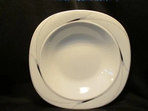 Mikasa Caviar L5806 Rim Soup Bowl Fine China Made in Japan - Picture 1 of 2