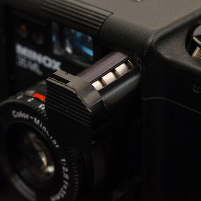 Ausgeknipst Batterieadapter für Minox 35 ML MB MDC ersetzt PX28 4LR44 + LR44