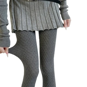 Opaque Tights,Women s High Waist Footed Pantyhose,Trendy Control Top Tights - Picture 1 of 13