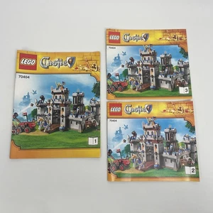Lego set 70404 King's Castle - 3 Instruction Books Only - Picture 1 of 5