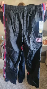 NFL New York Giants Invierno Puerta Trasera Pantalones Impermeables A Prueba de Viento Para Hombres Lg NUEVO Etiqueta - Imagen 1 de 15