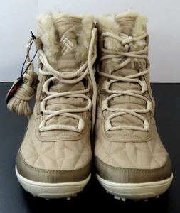 Columbia Women's Size 10 Waterproof Minx Shorty III Winter Boots Tan BL5961-212 - Picture 1 of 14