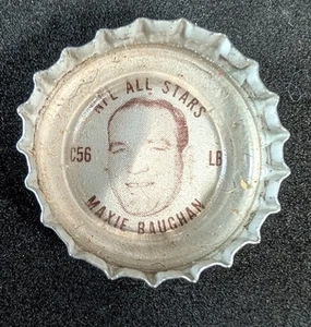 1964-66 Coca-Cola Bottle Caps NFL All-Stars Maxie Baughan Eagles VG-VGEX (DENT) - Picture 1 of 2