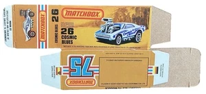 Matchbox Superfast #26 Cosmic Blues '77-'82 Type L Repro Box - Bild 1 von 2
