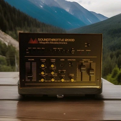 Controlador de sonido SÚPER RARO VINTAGE MAGOFFIN MODELECTRONICS SOUNDTHROTTLE 1200D  Foto 1 de 4