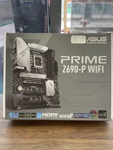 ASUS Prime Z690-P WiFi Motherboard Intel 12th gen Socket LGA 1700 DDR5 - Picture 1 of 12