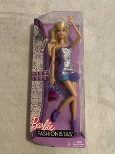 Barbie Fashionista Summer Girl Doll Rainbow Wave Dress W3898 New In Box - Picture 1 of 3