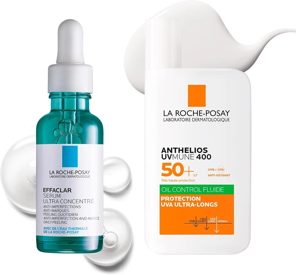 | Siero Effaclar All’Acido Salicilico Ultra Concentrato 30 Ml & Crema Solare Ant - Immagine 1 di 4