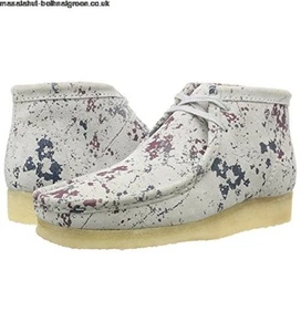 Clarks Originals Para Hombre ** Wallabee Gamuza Multicolor - DeadStock ** Reino Unido 6,7,9,10 G - Imagen 1 de 4